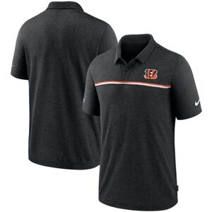 Nike Cincinnati Bengals Polo Shirt Black Orange 3XL NFL